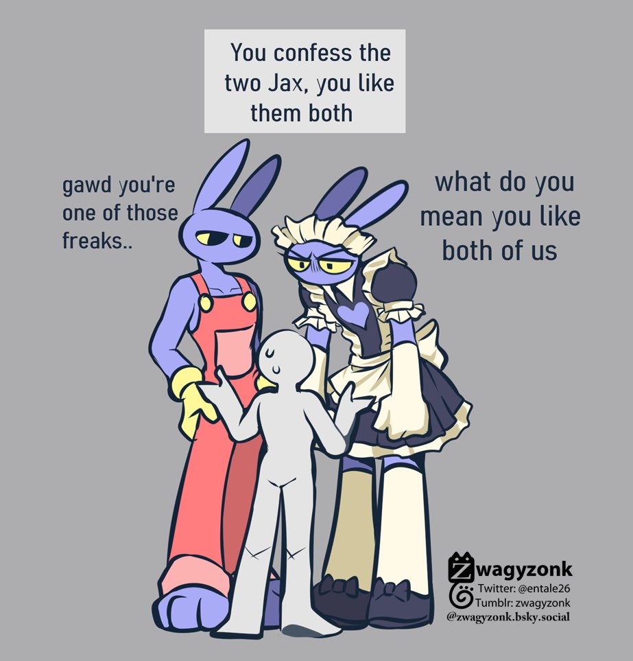 entale26's tweet photo. Regular jax and maid jax r both good(?) https://t.co/tQVxlMlzoh
