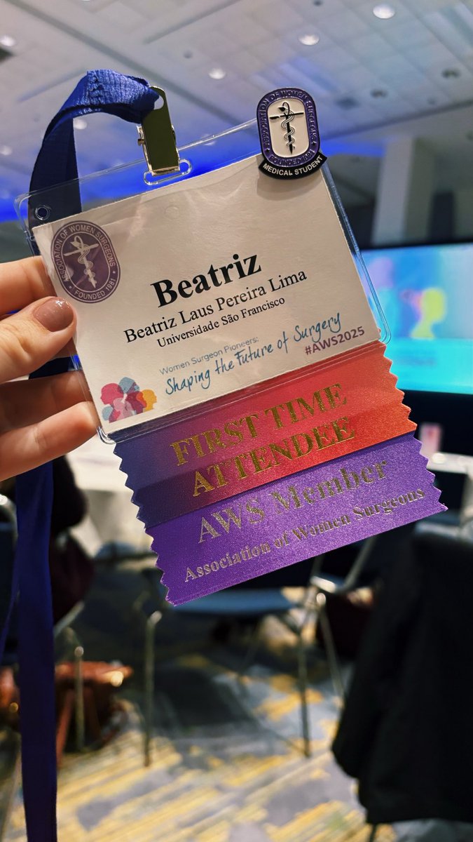 beatrizlauss's tweet image. Attending the AWS Conference for the first time!
After serving on the Medical Student Committee for the past three years, it’s incredible to finally be here and experience it all in person. Truly inspiring!
#AWS2025 @WomenSurgeons