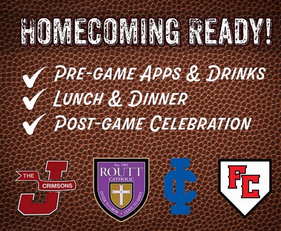 Future Champions is Homecoming Ready -- join us this weekend before the game, during the game or after the game! 🏈❤️💜💙🎉 #happyhomecoming #FutureChampions #JacksonvilleIL <a href="/JHSCrimsons/">JHS Athletics</a> <a href="/ictrueblue/">Illinois College</a>