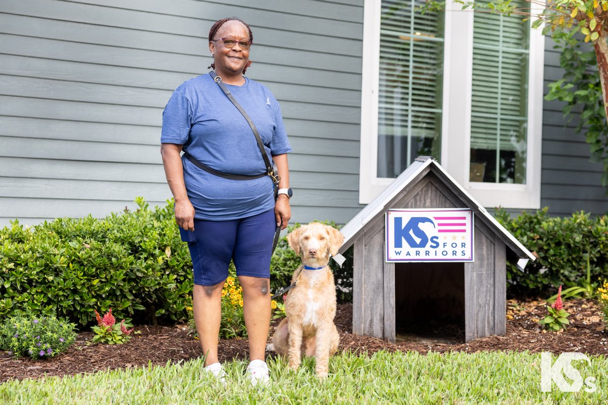 k9sforwarriors's tweet image. Today, we welcome our October class of Veterans as they begin their life-changing journey with their new #ServiceDogs. 

Share your well wishes in the comments below. 👇