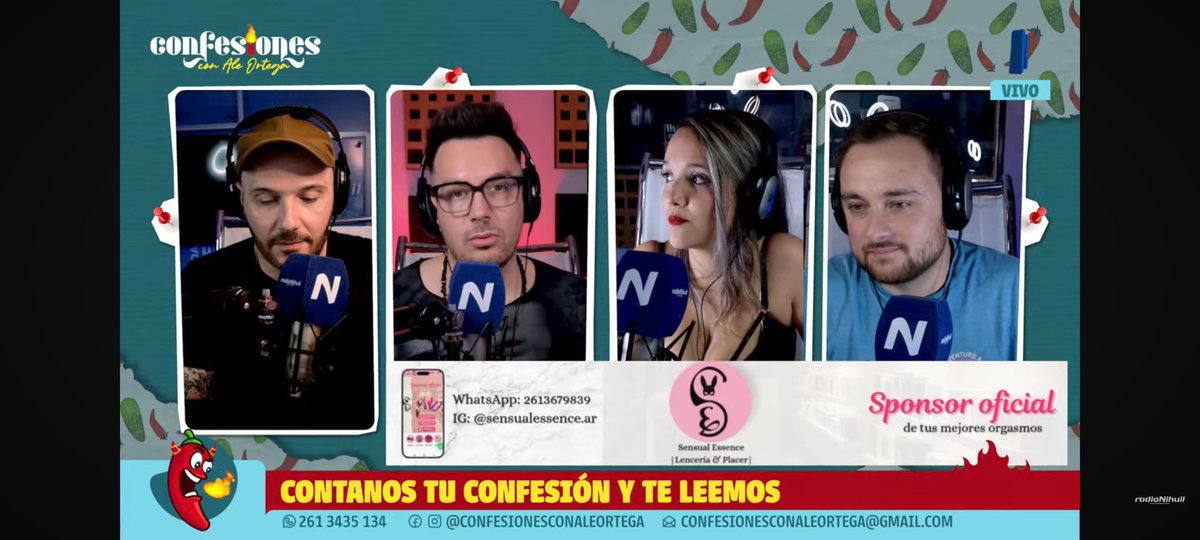 SSintabues's tweet photo. Querés reirte, aprender sobre sexualidad, y ver productos divertidos; te dejamos el stream que tuvimos con #confesiones https://t.co/L2O4Vb6eUG