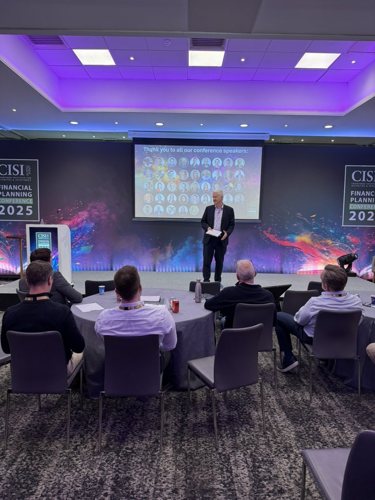 CISI's tweet image. We concluded the #FPC25, which brought together the key insights, ideas, and inspiration from an incredible few days. A heartfelt thank you to our speakers, sponsors, delegates, and our team for making it a success.
#FinancialPlanning25 #CISICommunity