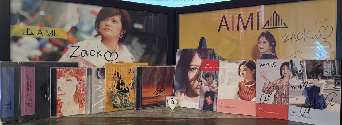 Shipping may be slow, so please remain patient for your orders from AIMI shop.

Our photobooks just arrived.