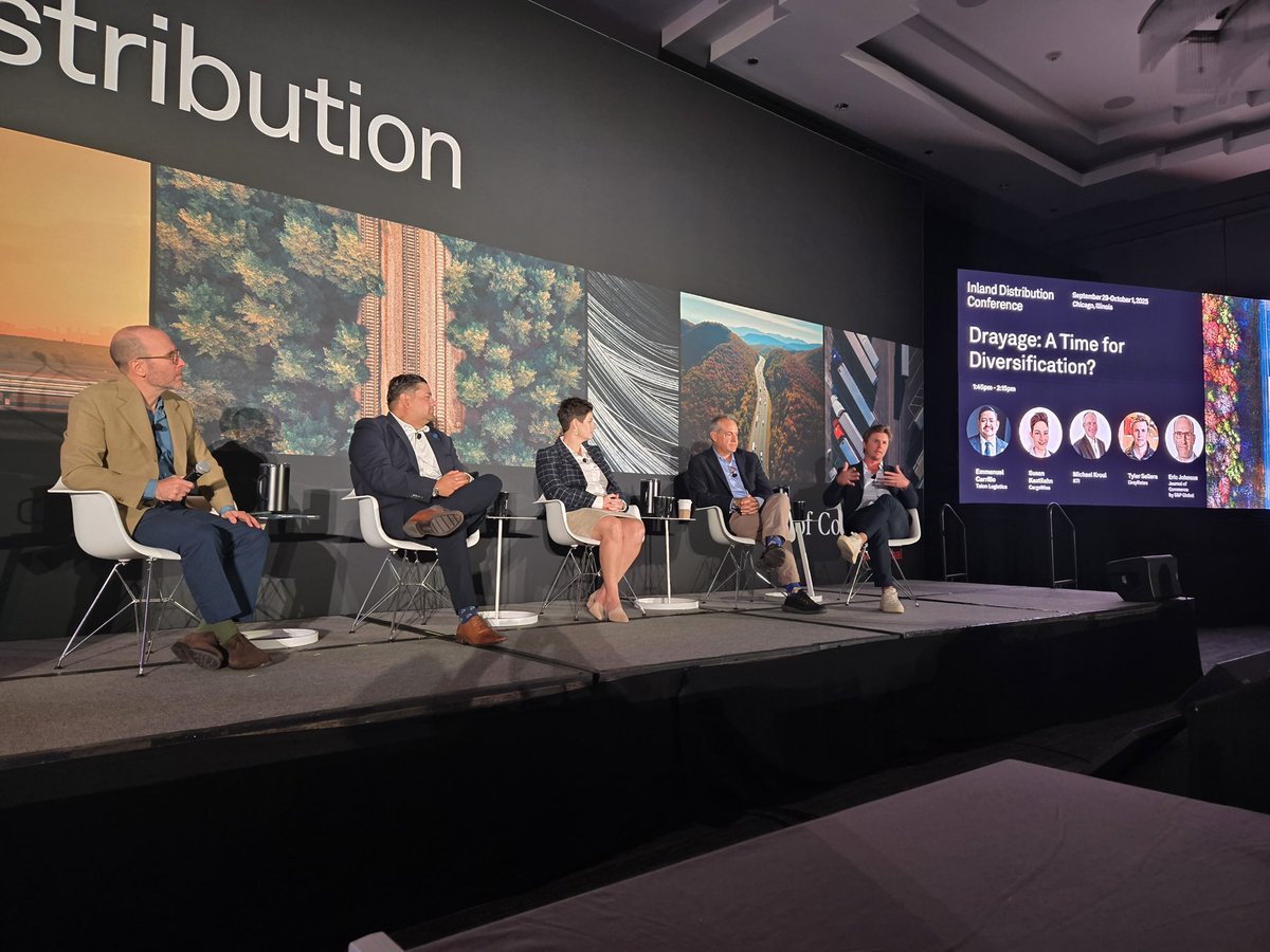 A successful #inland25 for our CEO, Tyler Sellers and DrayRates. 

There is a massive need for rate transparency in drayage and we are doing our part to meet that need.