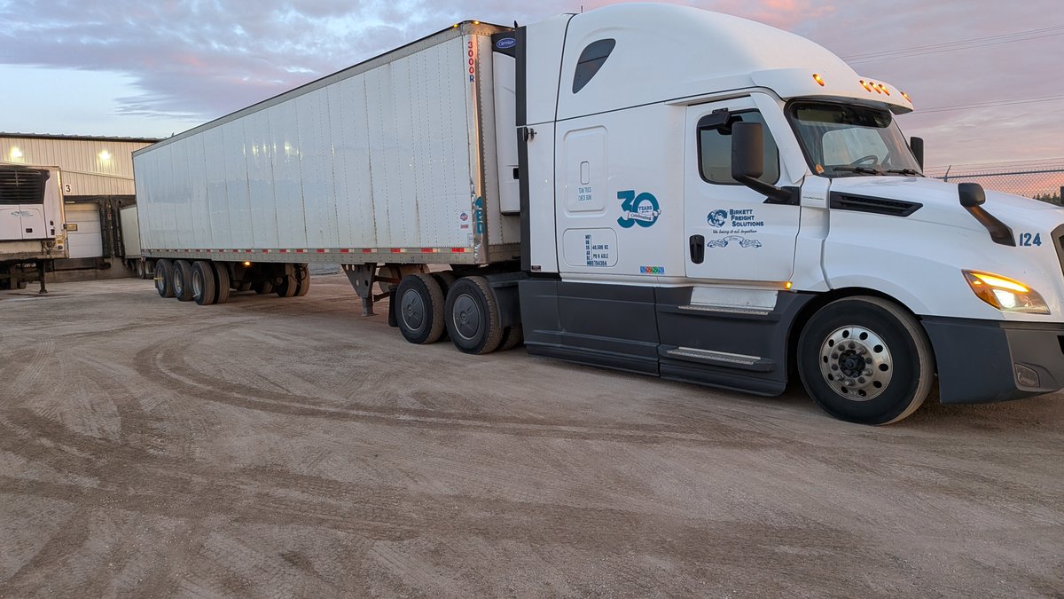 Friday looks good from here. 🚚✨