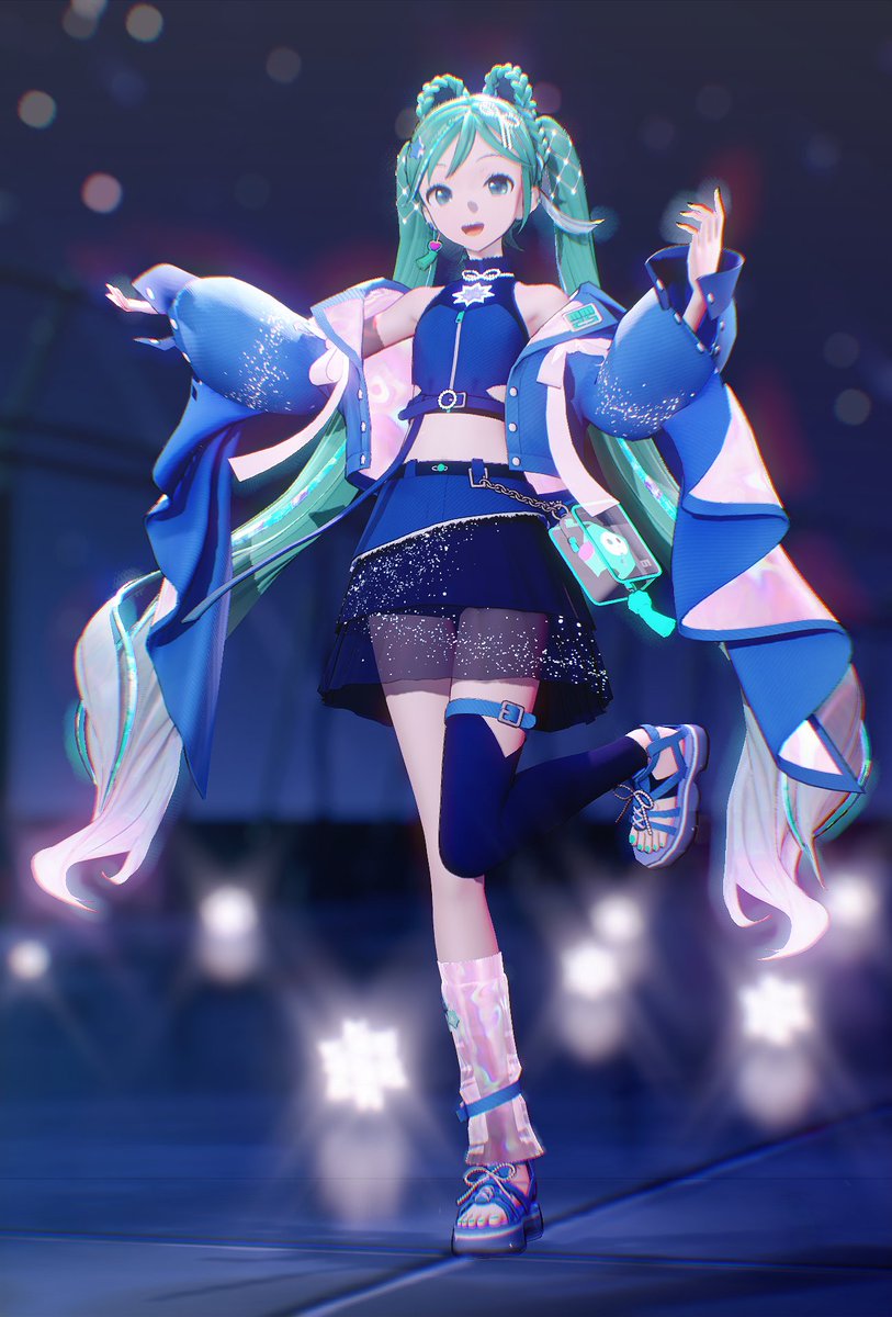 お久しぶりの配布です！！！ YYB式改変マジミラ2025ミクちゃんを配布し