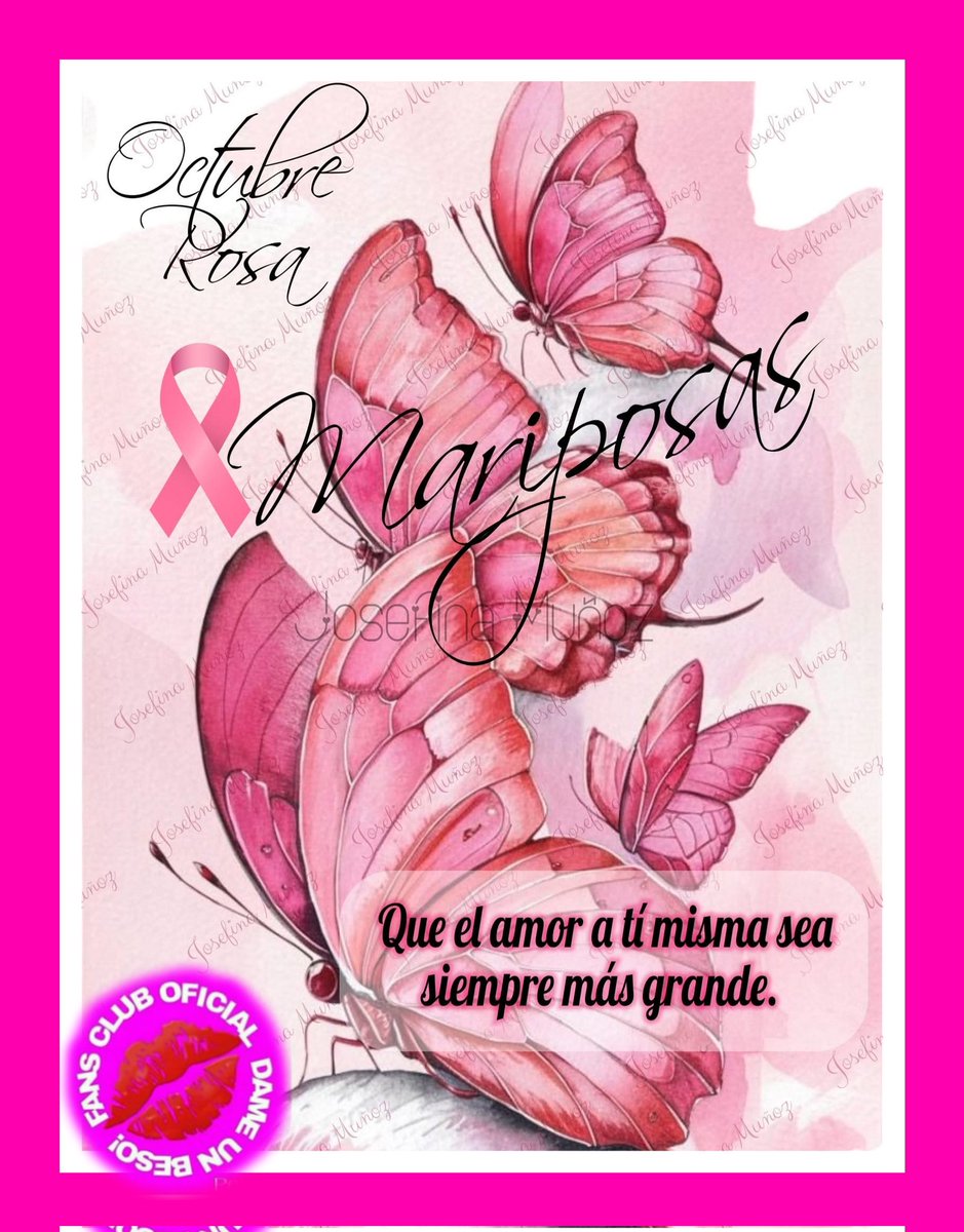 FCODameunBeso's tweet photo. #MesRosa #cuidarte https://t.co/krgjgsBLRk