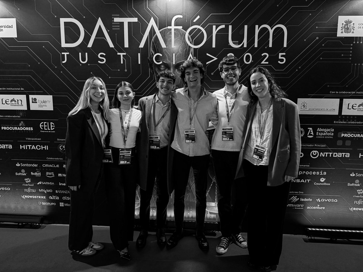 Entre Datafórum y Datathon, y Datathon y Datafórum⚖️👩‍💻Qué gran experiencia!!
dataforumjusticia.es 
<a href="/justiciagob/">Ministerio de la Presidencia, Justicia y R. Cortes</a> 
<a href="/unileon/">Universidad de León</a>