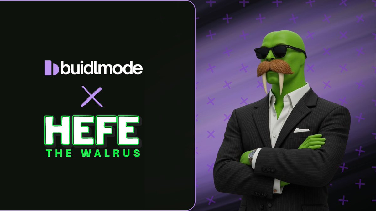 buidlmode's tweet image. We’re proud to partner with @AvaxHefe , a project evolving from meme culture into a tokenized brand shaping the future of Web3.
HEFE is building sustainable growth through community, innovation, and storytelling on @avax .
At BUIDLMODE, we support the pioneers turning vision…