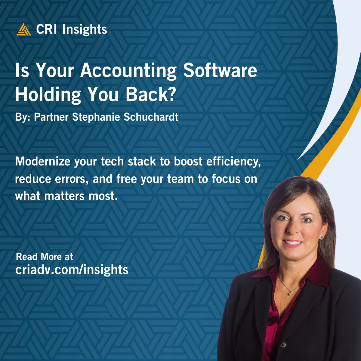CRIadvisors's tweet image. Is your accounting software helping or holding you back? The right tech stack streamlines processes, reduces errors, and frees your team to focus on what matters most. Now’s the time to evaluate.
🔗 criadv.com/insight/accoun…
#CRIadv #AccountingSolutions #TechStack