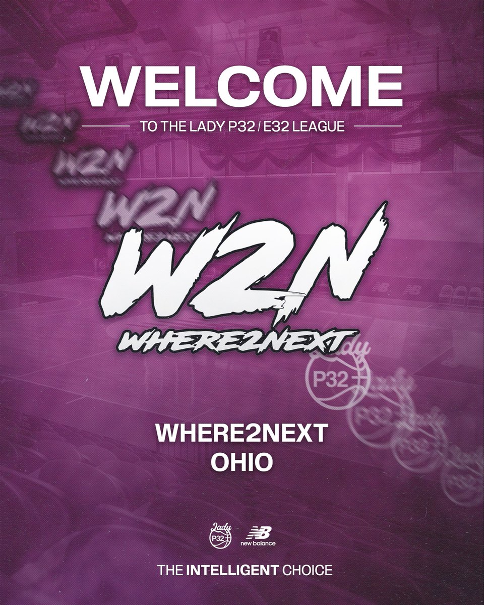 Lady P32 - powered by New Balance (@lp32_league) on Twitter photo Where2Next is coming to the NB league THAT is where they are headed NEXT with their talent ππ€©
WELCOME <a href="/W2N_WBB/">WHERE2NEXT</a> π
#TheIntelligentChoice Where2Next is coming to the NB league THAT is where they are headed NEXT with their talent ππ€©
WELCOME <a href="/W2N_WBB/">WHERE2NEXT</a> π
#TheIntelligentChoice