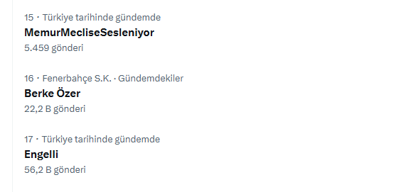 #MemurMecliseSesleniyor

Türkiye gündemine giren memurlar, Meclis'ten Ek Protokol talebini dile getiriyor.

Yetkili sendika başkanı <a href="/_aliyalcin_/">Ali YALÇIN</a>  Hükümet ile Ek Protokol görüşmesini sağlamalıdır.

Hakeme üye gönderdiniz,
Eylemlere devam etmediniz!

<a href="/TBMMGenelKurulu/">TBMM Genel Kurulu</a> <a href="/Akparti/">AK Parti</a>
