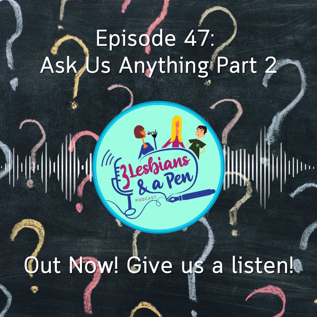 3lesbians's tweet photo. Ready for a few laughs? Join us! #podcasting #selfpublishing #sapphicromance
https://t.co/WQaoRskXFc https://t.co/NyDkECuXHD