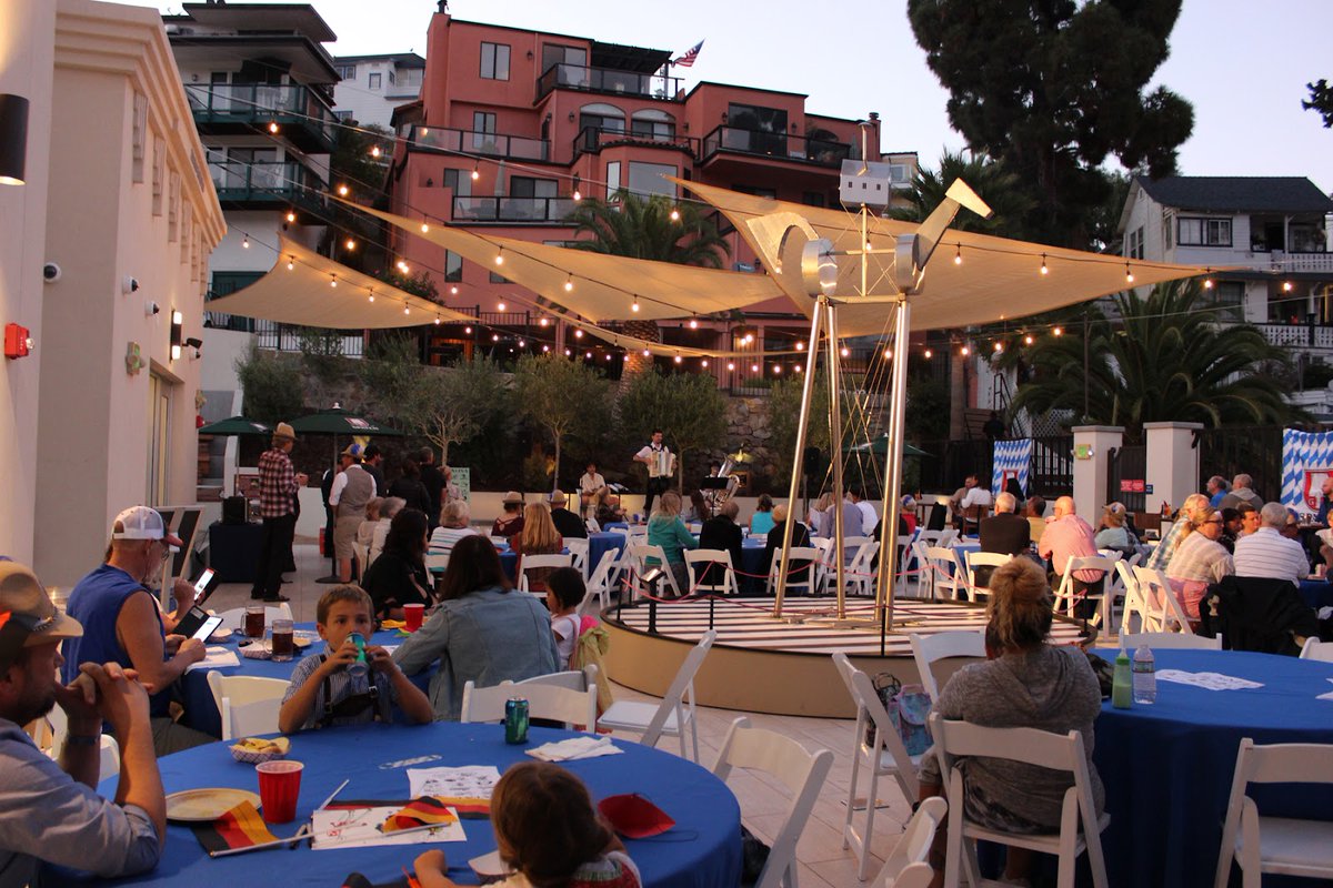 The wait is over, Oktoberfest is TONIGHT! 🎉 From brats to brews to Bavarian beats by Hammerstein, it’s going to be one unforgettable night at the #CatalinaMuseum.
🎶 Don’t forget to BYO stein for the raffle &amp; dress in your lederhosen or dirndl! See you at 6 PM! 🍺