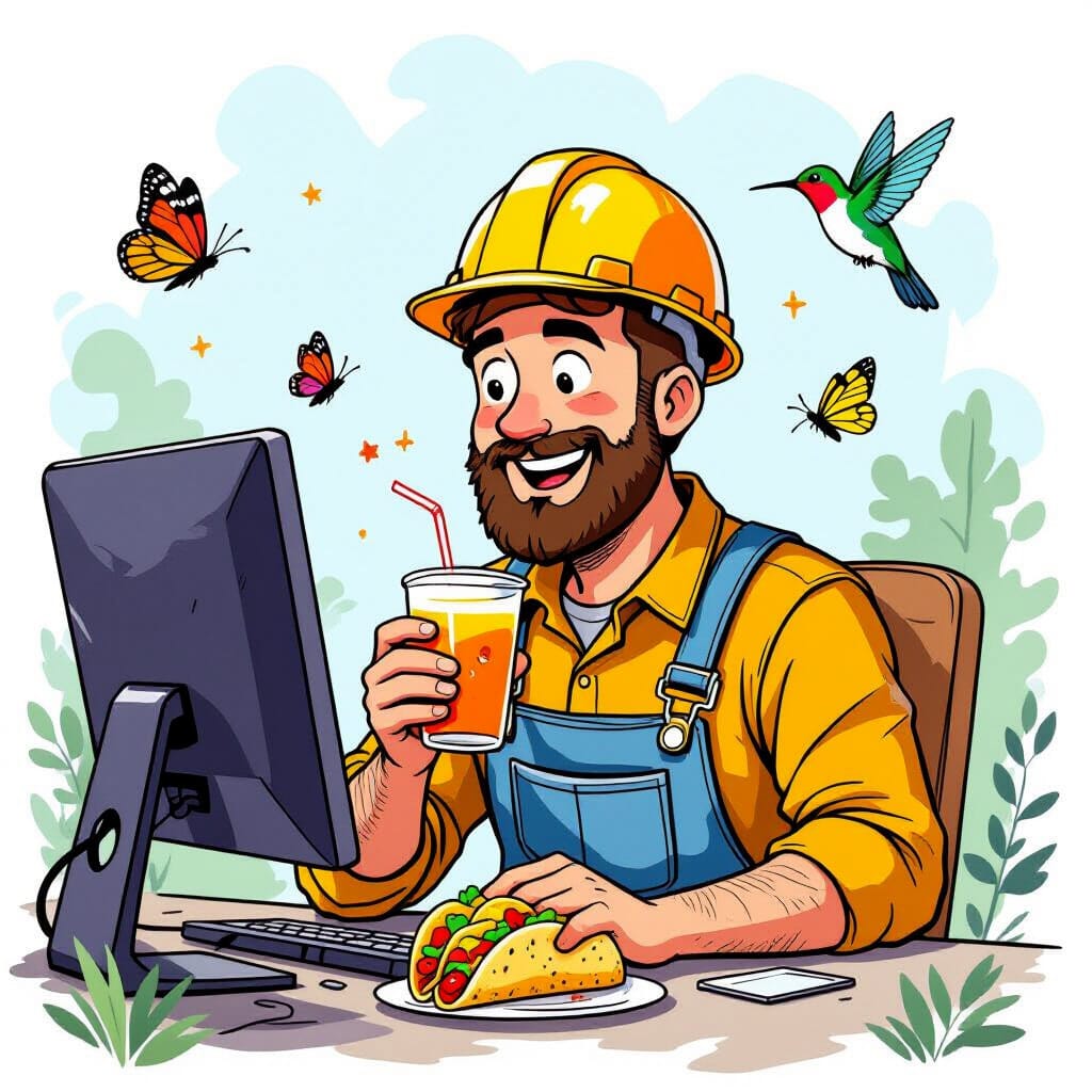TaylorRGrayAuth's tweet image. Happy Manufacturing Day, Techies Day, Global Smoothie Day, Butterfly And Hummingbird Day, World Smile Day, and Soft Taco Day Everyone!

Images by HiDream I1 Fast AI at NightCafe.

#ManufacturingDay #TechiesDay #GlobalSmoothieDay #butterflyandhummingbirdday #WorldSmileDay…