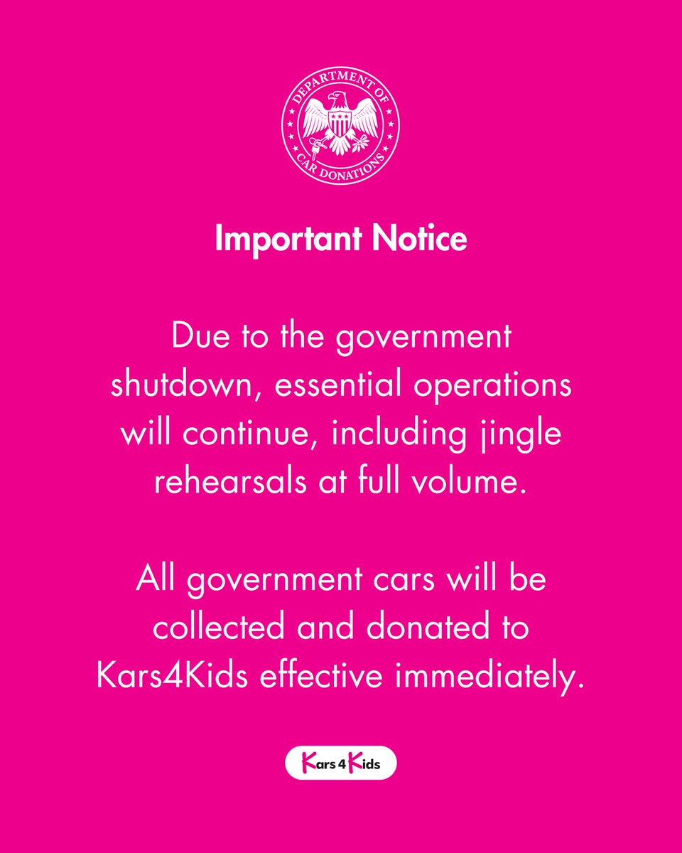 Government Shutdown, Oh no.