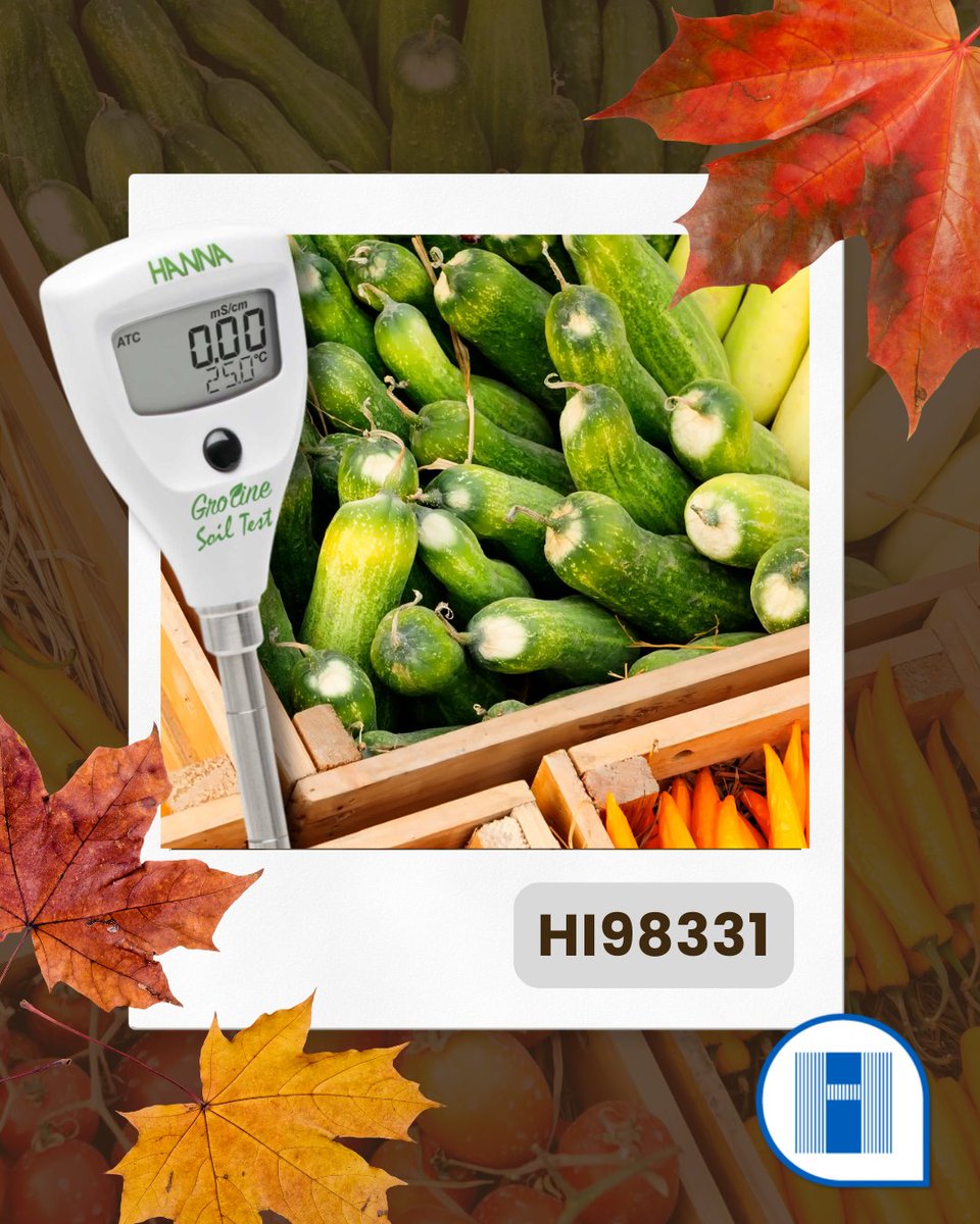 HannaInstGt's tweet image. 🍂 El otoño es ideal para sembrar brócoli, coliflor y espinaca, pero ¡ojo! la salinidad del suelo puede cambiar. Con el medidor HI98331 de HANNA mide CE y temperatura directo en campo📩 Contáctanos y cuida tus cultivos desde la raíz. #HANNAInstruments #HI98331 #Agricultura