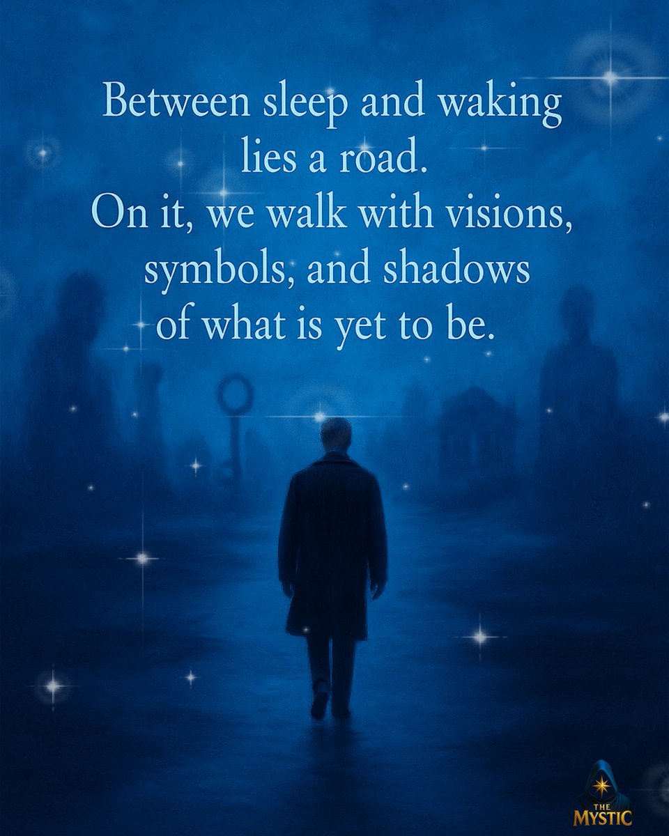 thewisdomofom's tweet photo. I just published Dreams: Messengers Between Worlds (Part 1) https://t.co/NZAavcuTKw 

Dreams are not random static. They are maps, riddles, and sometimes prophecies guiding us between worlds.

- The Mystic

#Dreams #Mysticism  #Symbols #SpiritualJourney #Visions #Premonitions https://t.co/EU28VWiWPU