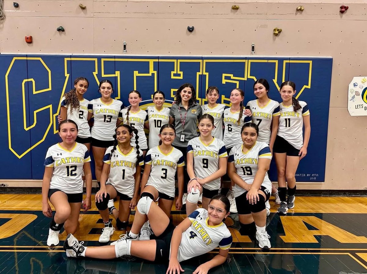 Athletics_CMS1's tweet photo. 👏🏐 Huge congratulations to our Lady Cobras! 🐍 All four of our volleyball teams came out on top last night with big wins over Zavala Middle School! 💪🔥
Proud of the hard work, teamwork, and dedication our athletes continue to show each week. #ALLIN. https://t.co/XtanmXMlCM