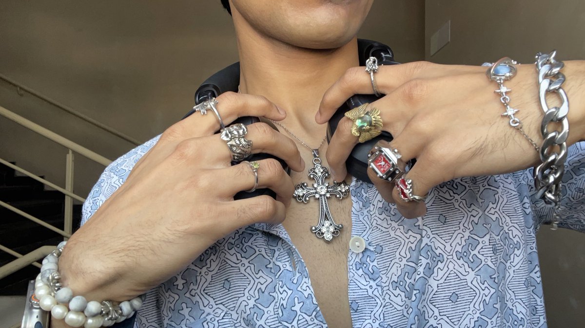 deeply attached to my daily ring stack