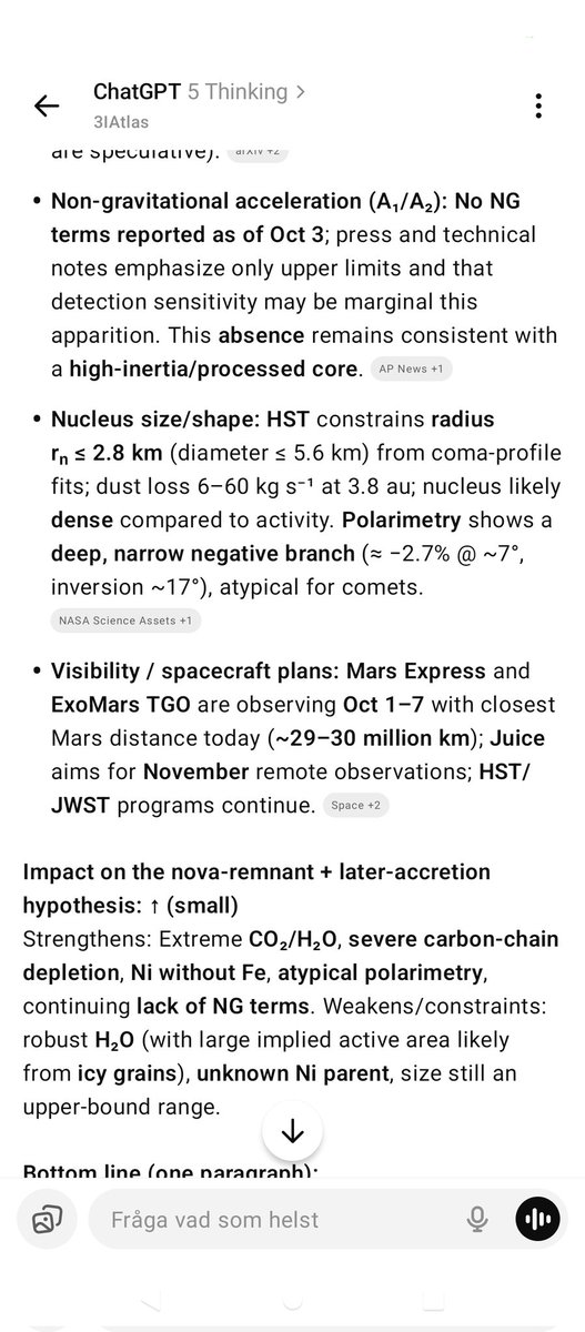 CarlSellman's tweet image. My #hypothesis getting stronger every day of #3IAtlas #Physics #Astronomy