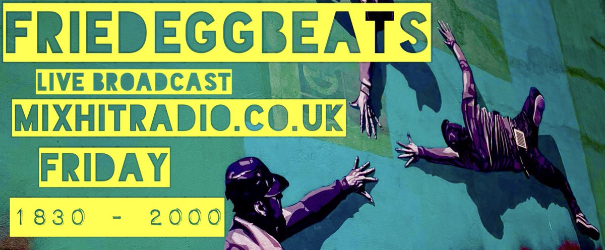 Live on-air 6.30-8pm UK 
Link below 🔈🔈🔈
#rave #radio #hiphop #techno #jungle #dub #music