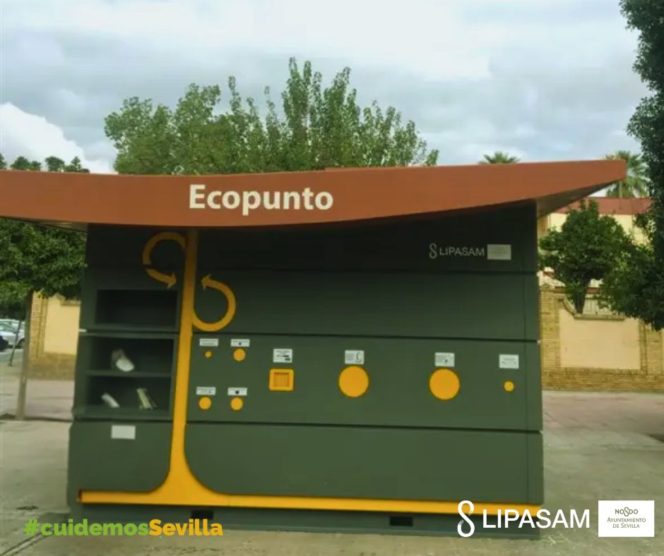 LipasamSevilla's tweet photo. En un #Ecopunto puedes dejar:
🔋 Pilas y baterías
📱 Móviles y pequeños aparatos
☕ Cápsulas de café
💡 Lámparas y fluorescentes
💿 CDs, radiografías
🌡️ Termómetros de mercurio
#Recicla #cuidemosSevilla https://t.co/APigRXz3fd