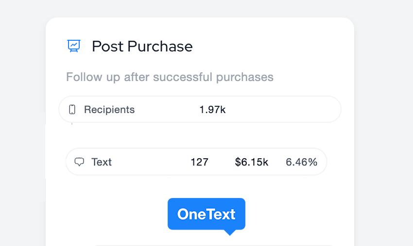 posted a 6 min YT video yesterday on how to 2x + your post purchase upsell revenue w/ <a href="/OneText/">OneText</a> 

since we can do text to buy we are the only SMS provider who can support order merging and prevent double shipping / power this automation

a few reasons it works well:
• it is not