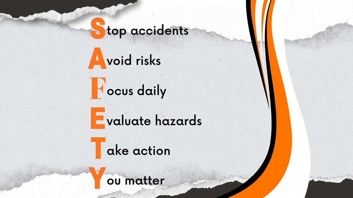 CompTrustAGC's tweet image. S.A.F.E.T.Y isn’t a choice, it’s a habit. 
#StaySafe #WorkSafe