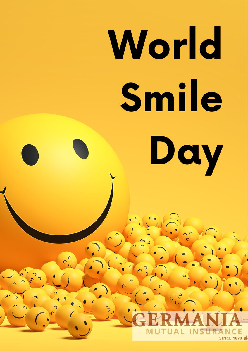 Let’s keep spreading smiles — with kindness, care, and community.
#WorldSmileDay  #GermaniaMutual #InsuranceWithHeart #CommunityFirst