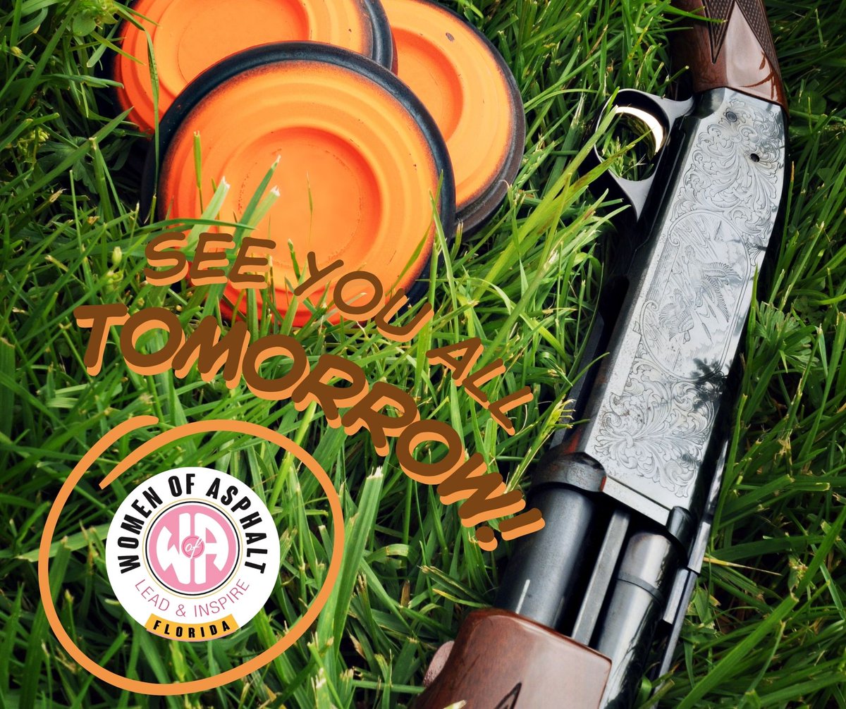 WofAFL's tweet photo. Tomorrow we’re excited to join ACAF for their annual Sporting Clays Tournament Fundraiser in Lithia! This event is all about coming together to support the future of our industry - with all proceeds benefiting FASP! Stop by our Women of Asphalt table in the morning and say hi! https://t.co/VIzTNyMhzQ