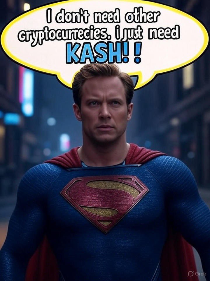 kash_on_kasp's tweet photo. Come to KASH — forget about the rest.
#KASHme #KASHing #CryptoFun #MemeCoin #KaspaL2 #CryptoCommunity #DeFi #HODL https://t.co/IPKmgo1dQr