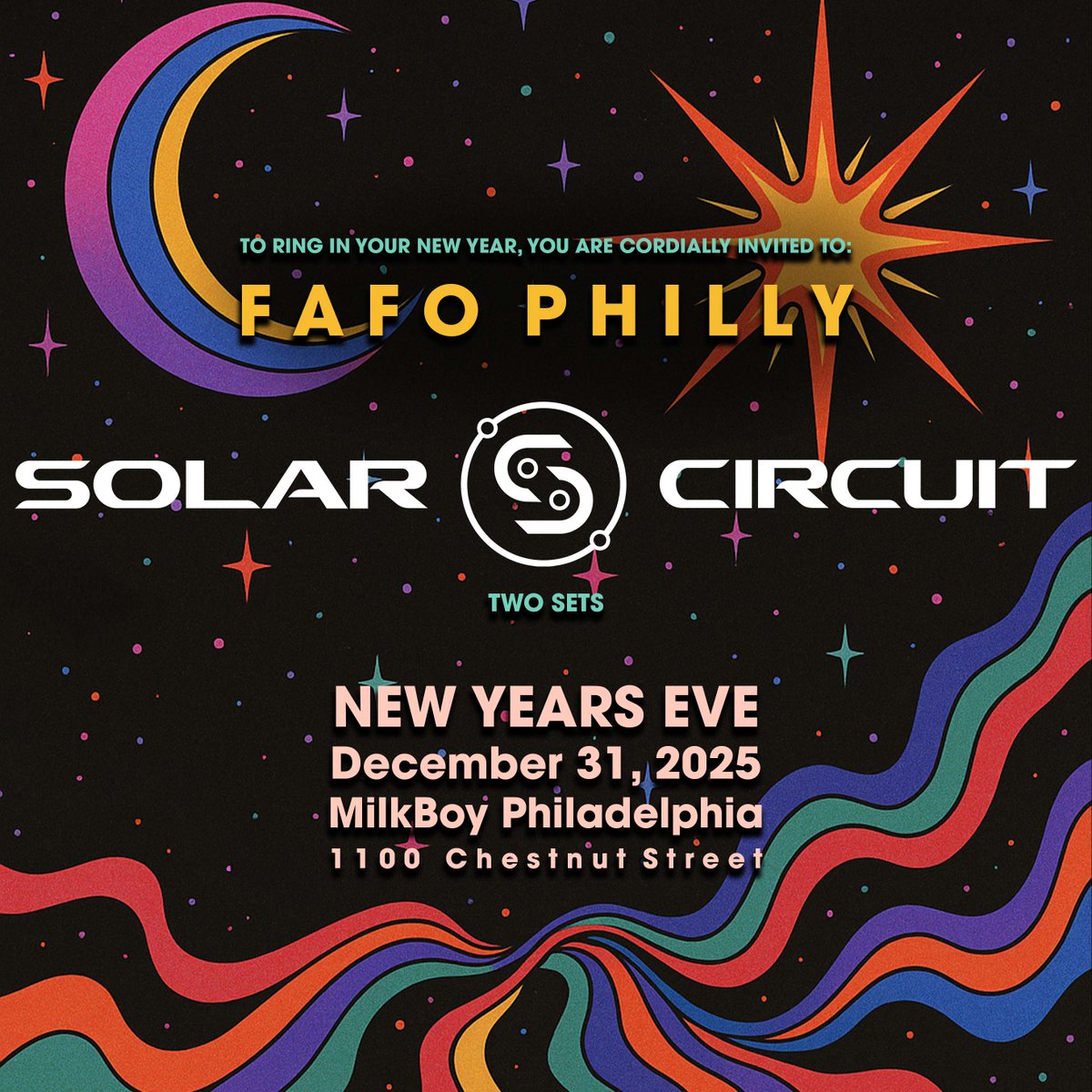 **ON SALE NOW**
Steve Brodsky (of Cave In) // 11.2.25
<a href="/Solar_Circuit/">Solar Circuit Music</a>: NYE (jamtronica) // 12.31.25
<a href="/NunSlaughter/">NunSlaughter</a> (death metal) // 1.30.26
Twen (indie rock) // 2.18.26

Tickets &gt;&gt; milkboyphilly.com