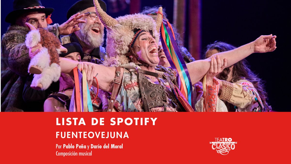 TEATROCLASICO's tweet image. 🎧 Este finde escucha la playlist de Darío del Moral y Pablo Peña (@ponybravo): un viaje sonoro entre lo ancestral y lo vanguardista ✨ Inspiración de la música original de #Fuenteovejuna en el #Clásico.
👉 open.spotify.com/playlist/2K5xH…