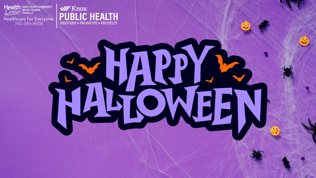 KnoxHealth's tweet photo. Happy Halloween from everyone at Knox Public Health! We hope you have a safe and fun-filled Halloween weekend!

#KnoxPublicHealth #Halloween https://t.co/NDhyfqcDgH