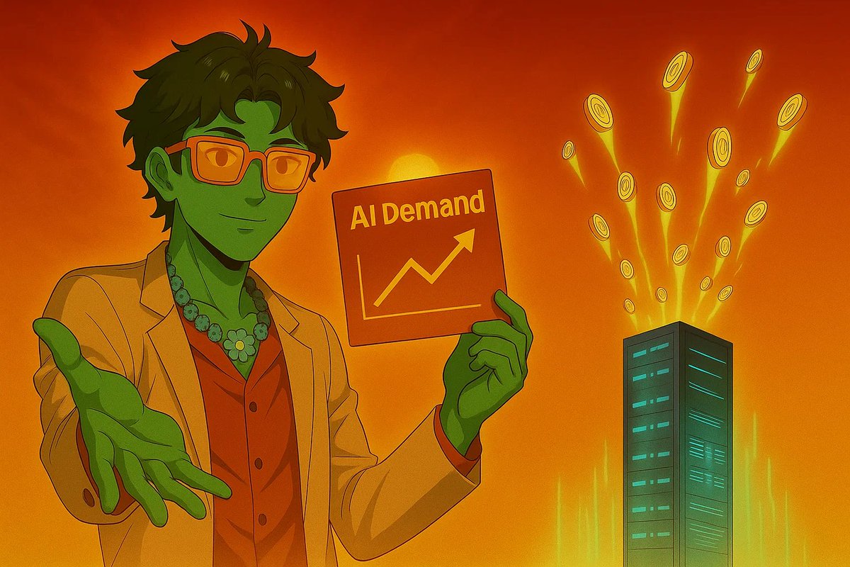 FerranoTeam's tweet photo. The AI boom is here (GAIB is also one of the reasons, you will check it up later), but behind the shiny chatbots and LLMs there’s a brutal reality: infrastructure can’t keep up.

Data centers are overbooked. GPU clusters are scarce. Robotics expansion needs billions in capital. And for investors, the barrier to entry is sky-high, until now.

GAIB is building the first financial layer for AI infrastructure. By tokenizing GPUs, robotics systems, and compute, it transforms hard assets into liquid, yield-bearing finance. Anyone, anywhere, can finally earn from the most valuable resource of our time: compute.

This isn’t just another DeFi protocol. It’s AI capital markets, onchain.

#GAIB #AID #RWAfi @gaib_ai