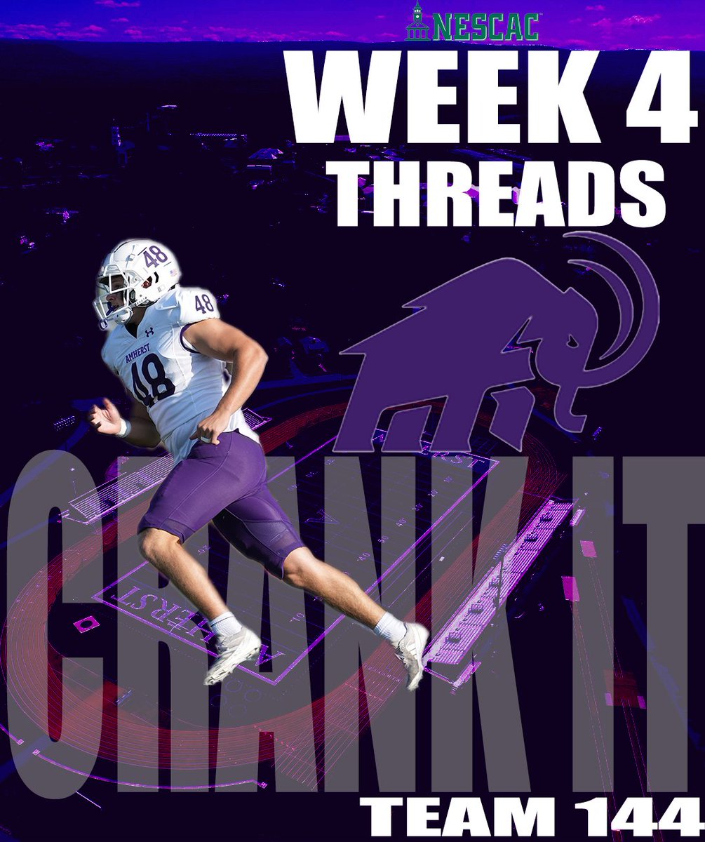 WEEK 4⃣ THREADS ‼️‼️

#TEAM144 #CRANKIT