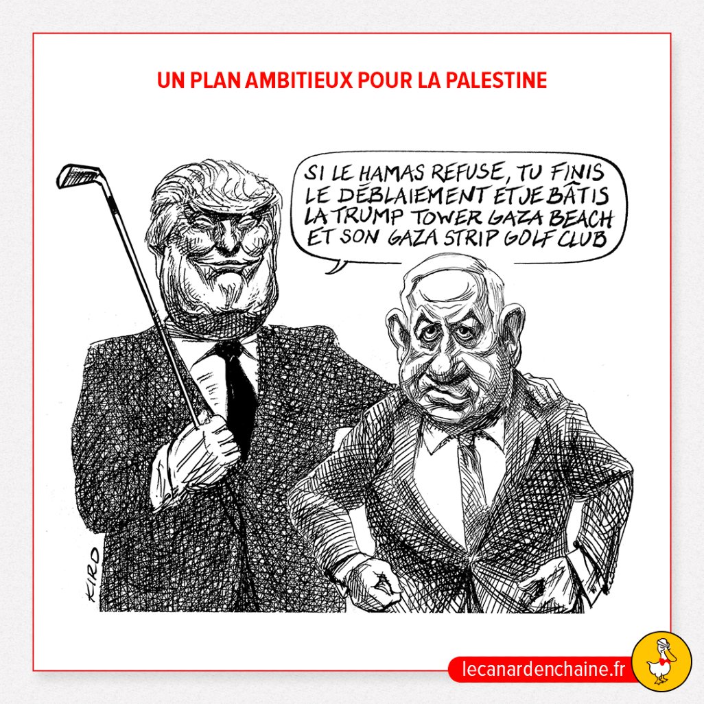canardenchaine's tweet photo. ✏️ Vu par Kiro
#gaza https://t.co/5GJJTLv5GG