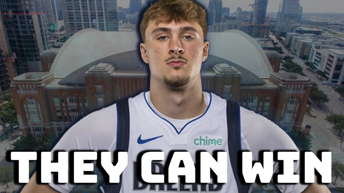 BiasedSlightly's tweet image. if someone came from the future and told you the Mavs won… how would you think they did it?

I made a video talking about how the Dallas Mavericks could be a legit great team this year 

and it’s because of 2 young Duke Blue Devils… Dereck Lively and Cooper Flagg

link below!!