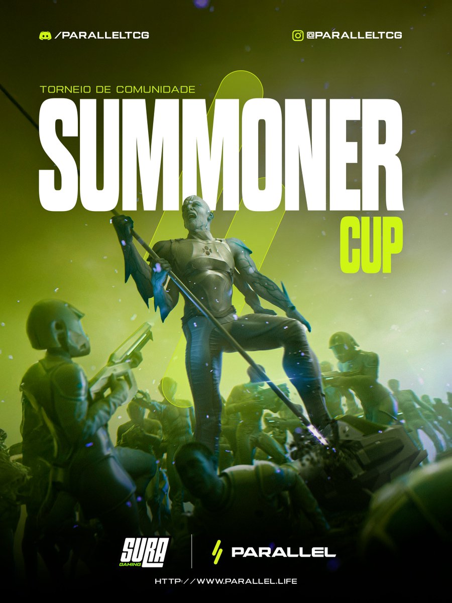 ⚡ No universo de <a href="/Parallel/">Parallel</a> , cada facção luta pela sobrevivência em um futuro colapsado… mas amanhã, a guerra ganha um palco especial.

🌌 Sábado, às 19h, começa o Summoner Cup, o torneio para iniciantes que promete ser a porta de entrada para quem sempre quis mergulhar no meta