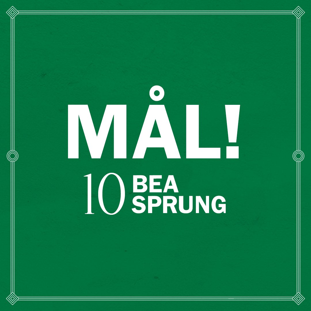 3' Bea skickar in ledningsmålet från halvdistans!

#HIFAIK | 1-0 | #Bajen