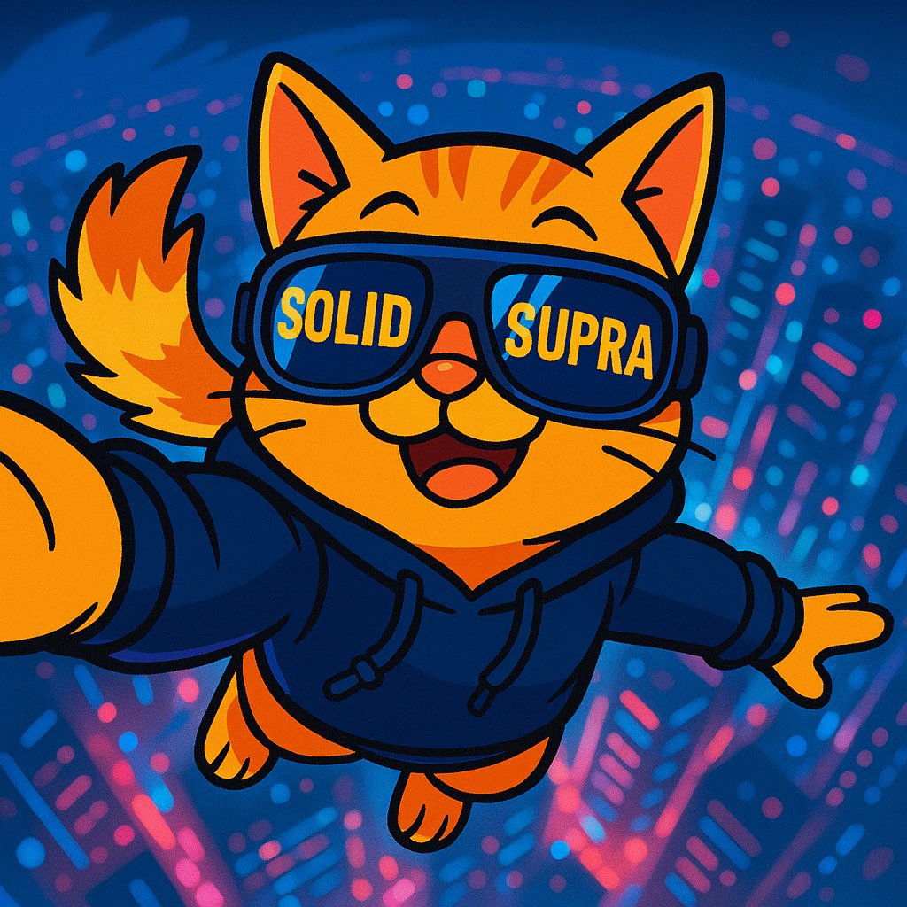 The bond between $SUPRA &amp; <a href="/SolidoMoney/">Solido Money</a> isn’t just collaboration,  it’s synergy. 🚀
🔹 $SUPRA: Powering the chain
🔹 $SOLID: Unlocking stablecoin, staking &amp; yield vaults
Together, they form the backbone of <a href="/SUPRA_Labs/">Supra</a> DeFi future. 🌐✨ #DeFi #SUPRA #SOLIDO"