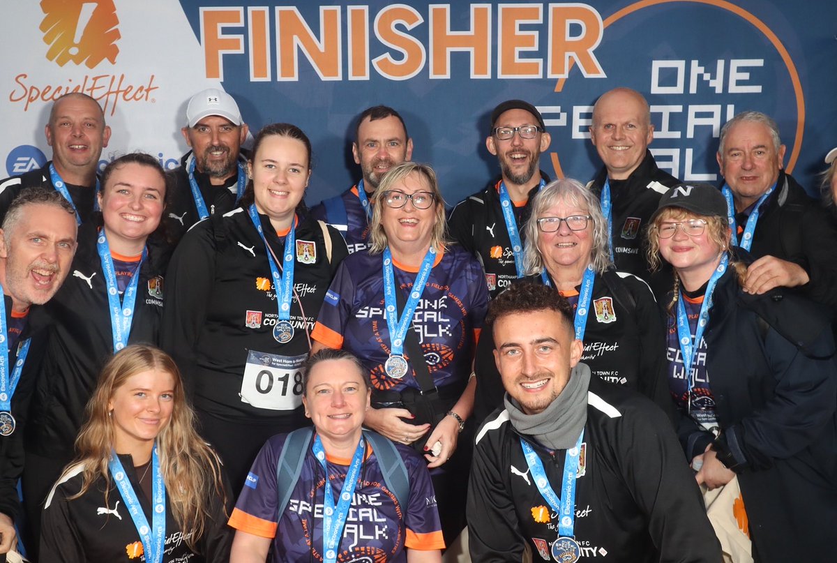 ✅ 19.1 miles done in the wind and rain. 

🚶 You can help our efforts to support <a href="/SpecialEffect/">SpecialEffect</a> and <a href="/NTFC_CT/">Northampton Town FC Community Trust</a> here ⤵️

#ShoeArmy 👞 

justgiving.com/campaign/onesp…