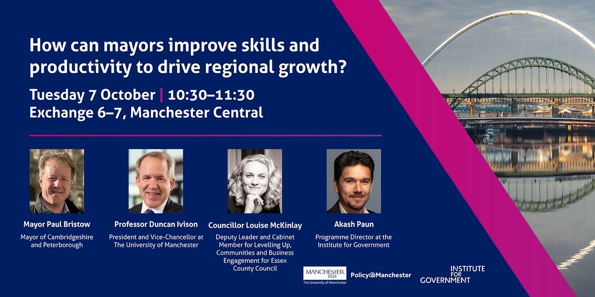 Institute for Government tweet media