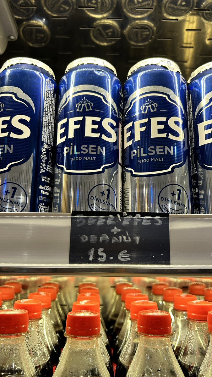 Kryptostars_IO's tweet photo. Eine Dose Bier am Flughafen Antalya für 15 Euro. Sowas macht mich wütend 😡 🍻 #Beer #Effes #Antalya https://t.co/tmuNIprGuY