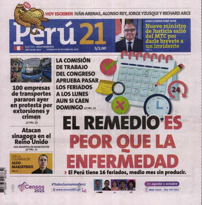 OscarRojasA's tweet photo. Vota por #Miguel #Arancibia #Cueva  DECANO 2026-2027 
Por capacitación presencial, servicios y almuerzo contable gratuito.
Un bendecido día viernes para todos.
Diarios del PERÚ🇵🇪 del día viernes 03 Octubre 2025.
👇
https://t.co/6pGlZi8thq https://t.co/JbCETUrp7H