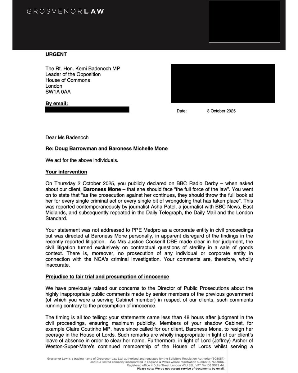 Lady Michelle Mone tweet media