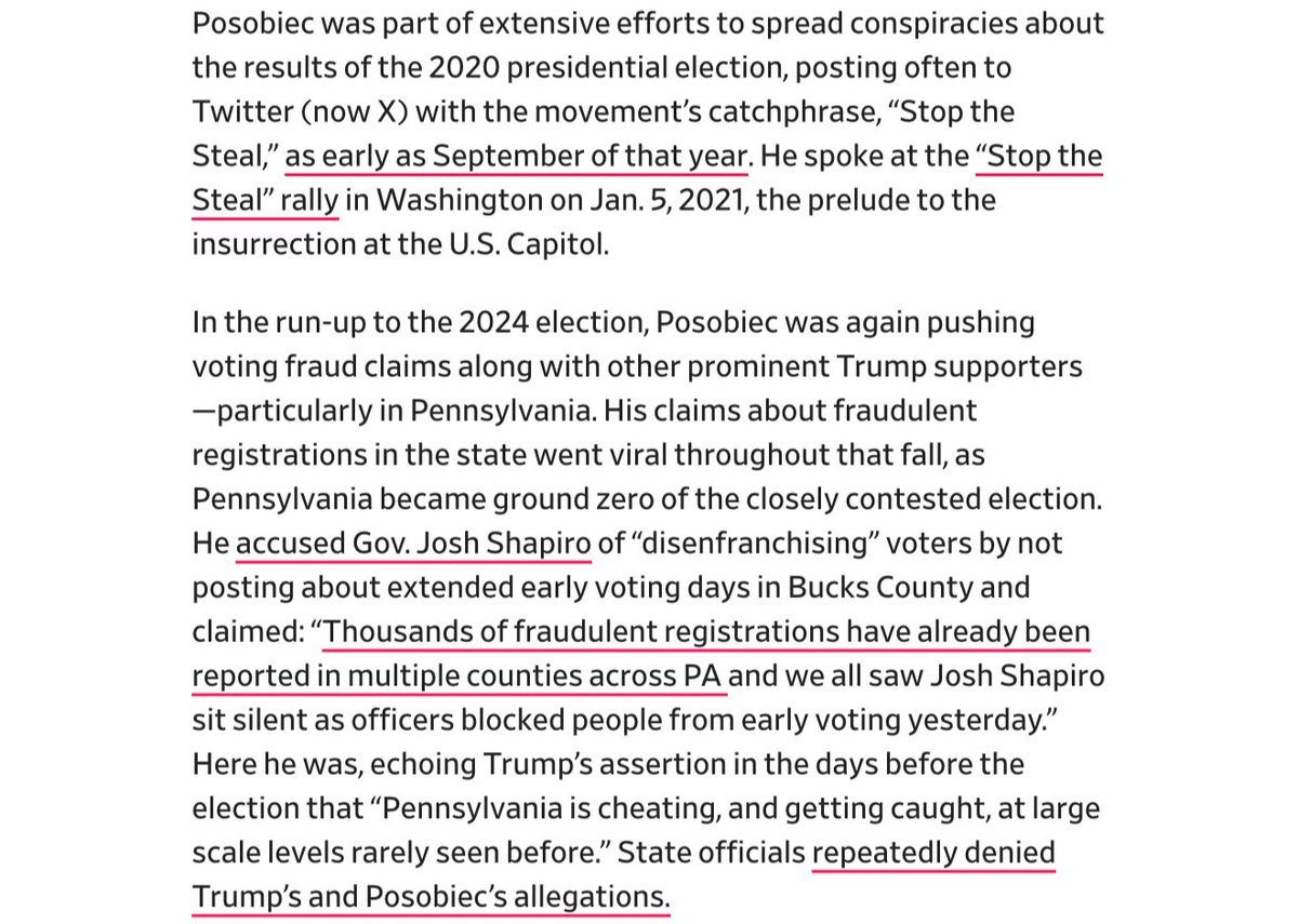 Arrest <a href="/JackPosobiec/">Jack Posobiec</a> for voter fraud. 

Source: <a href="/Slate/">Slate</a>