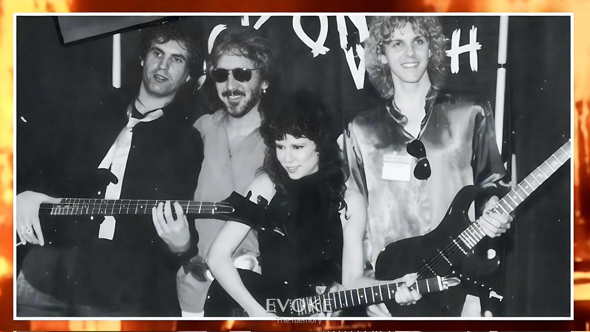 PeterCrissFeed's tweet photo. #Repost In 1985, 40 years ago, @janebooke and Peter Criss formed a band called Balls of Fire and performed at several concerts in some parts of the United States.
#KISSARMY #PeterCriss #KISSARMYROCKS #TheCatman #Catman #JaneBooke #Criss #Throwback #BallsOfFire #KISS https://t.co/DqI837pcVC