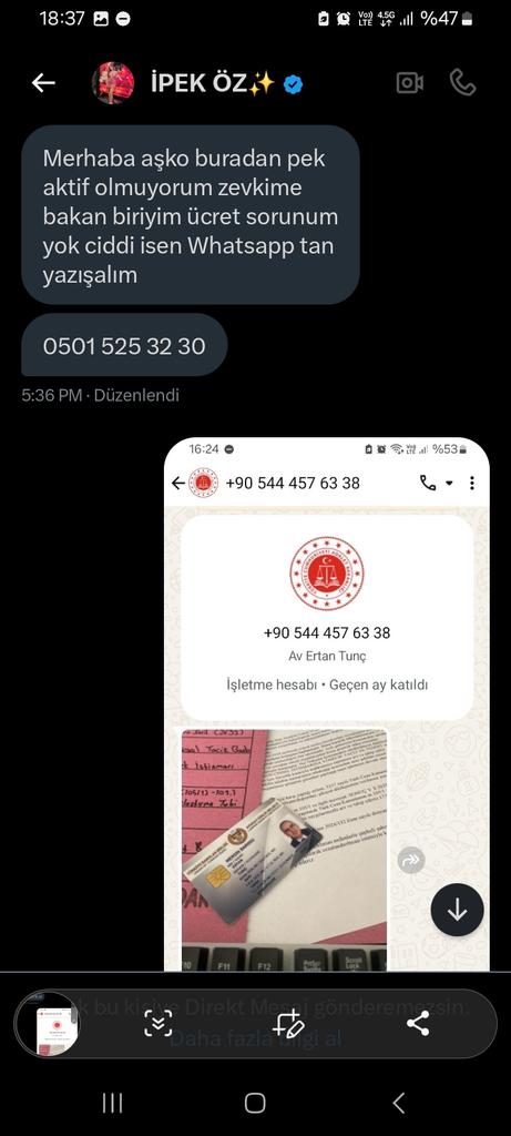 Dolandırıcı şebekesi dikkat edin kardeşlerim